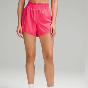 Lululemon Track That Short 5” in Lip Gloss